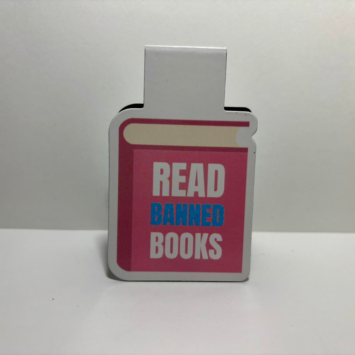 Read Banned Books Magnetic Bookmark