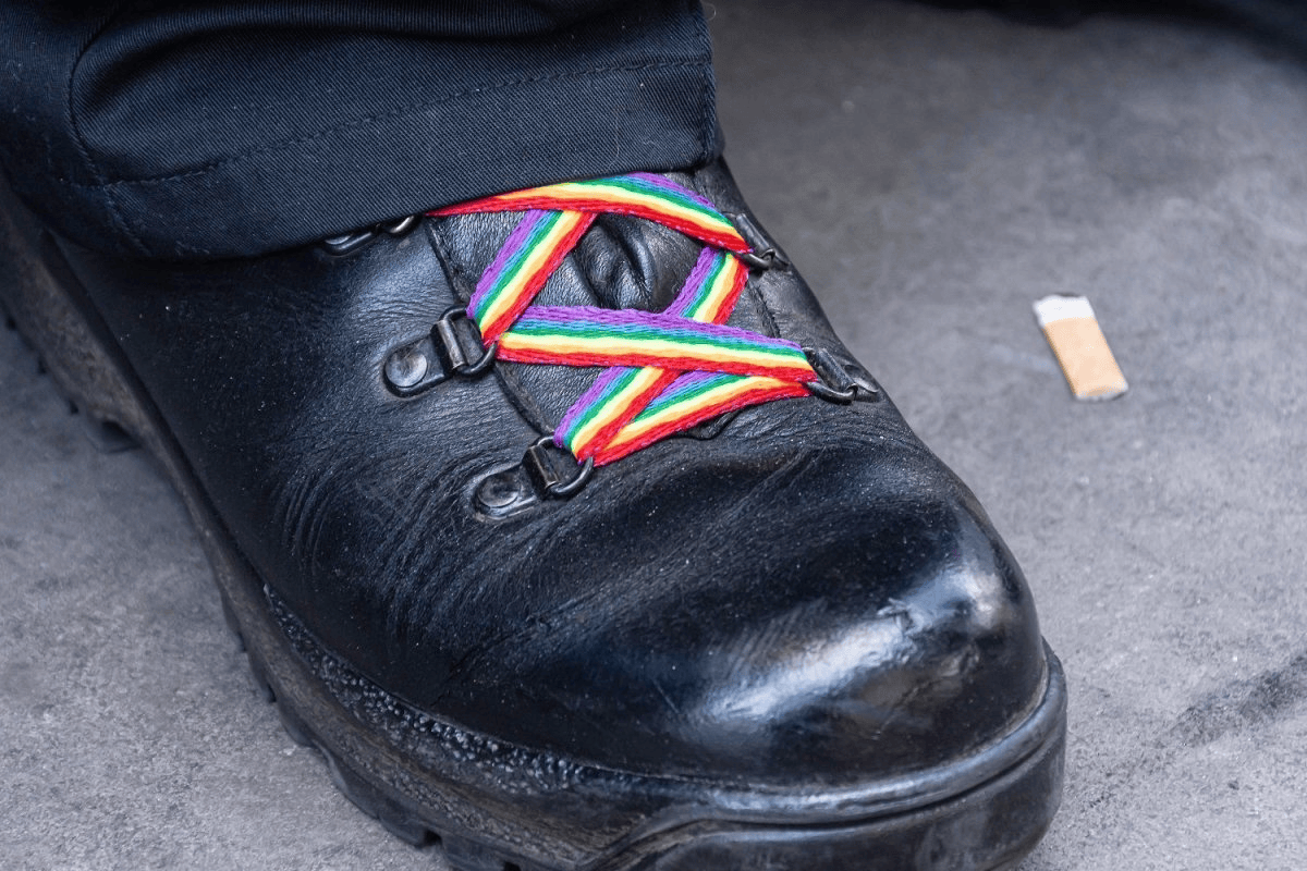Rainbow Flag Shoe Laces
