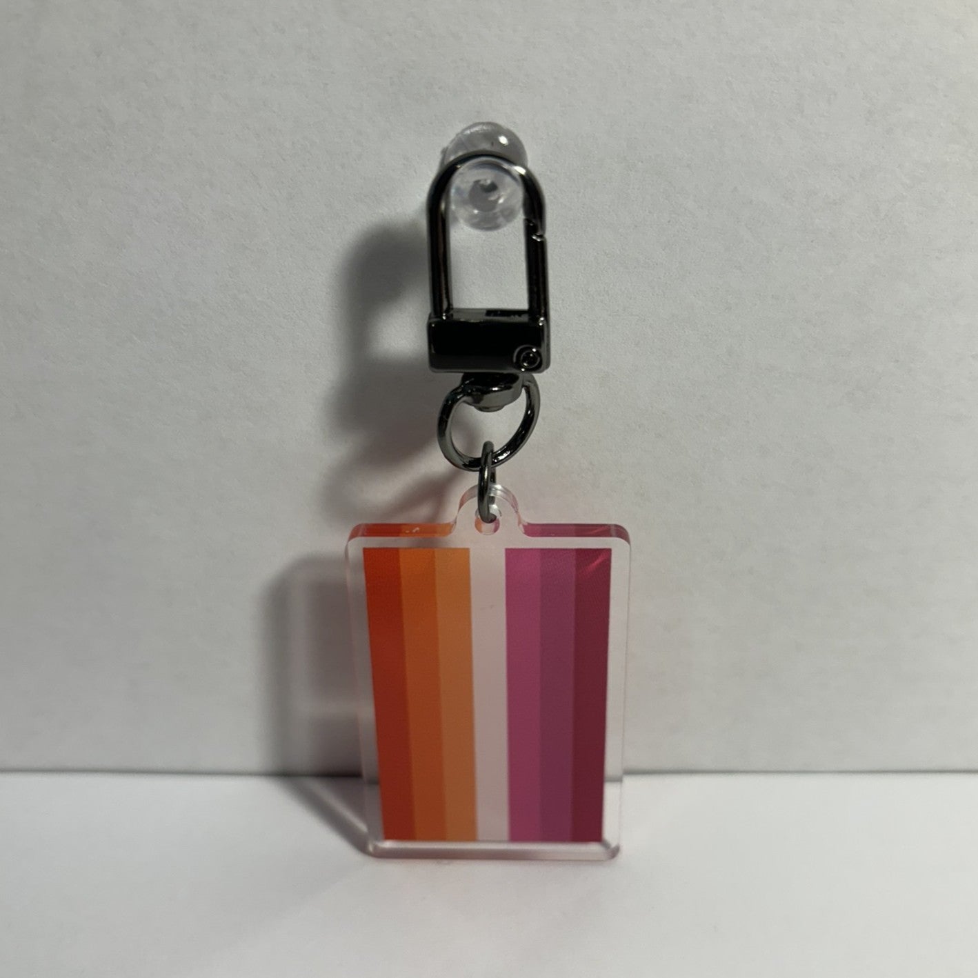 Lesbian Pride Flag Keychain