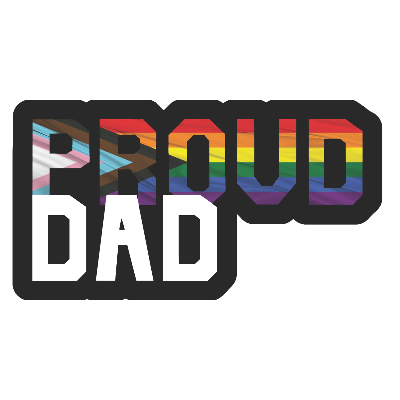 Proud Dad Sticker