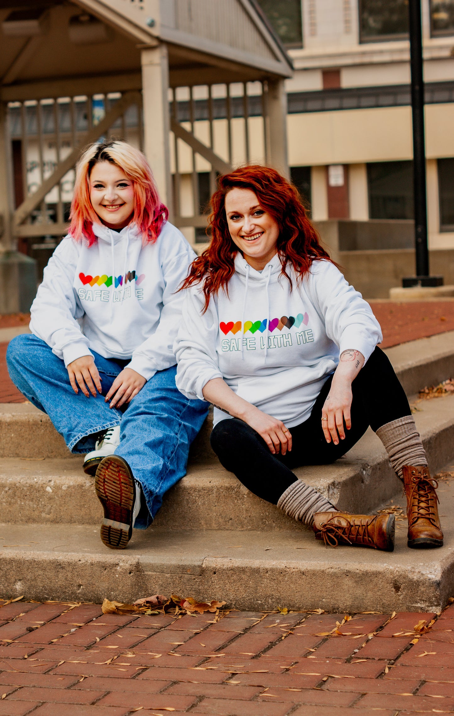 Safe With Me Hoodie Sweater | S - 4XL | Hooded Sweatshirt