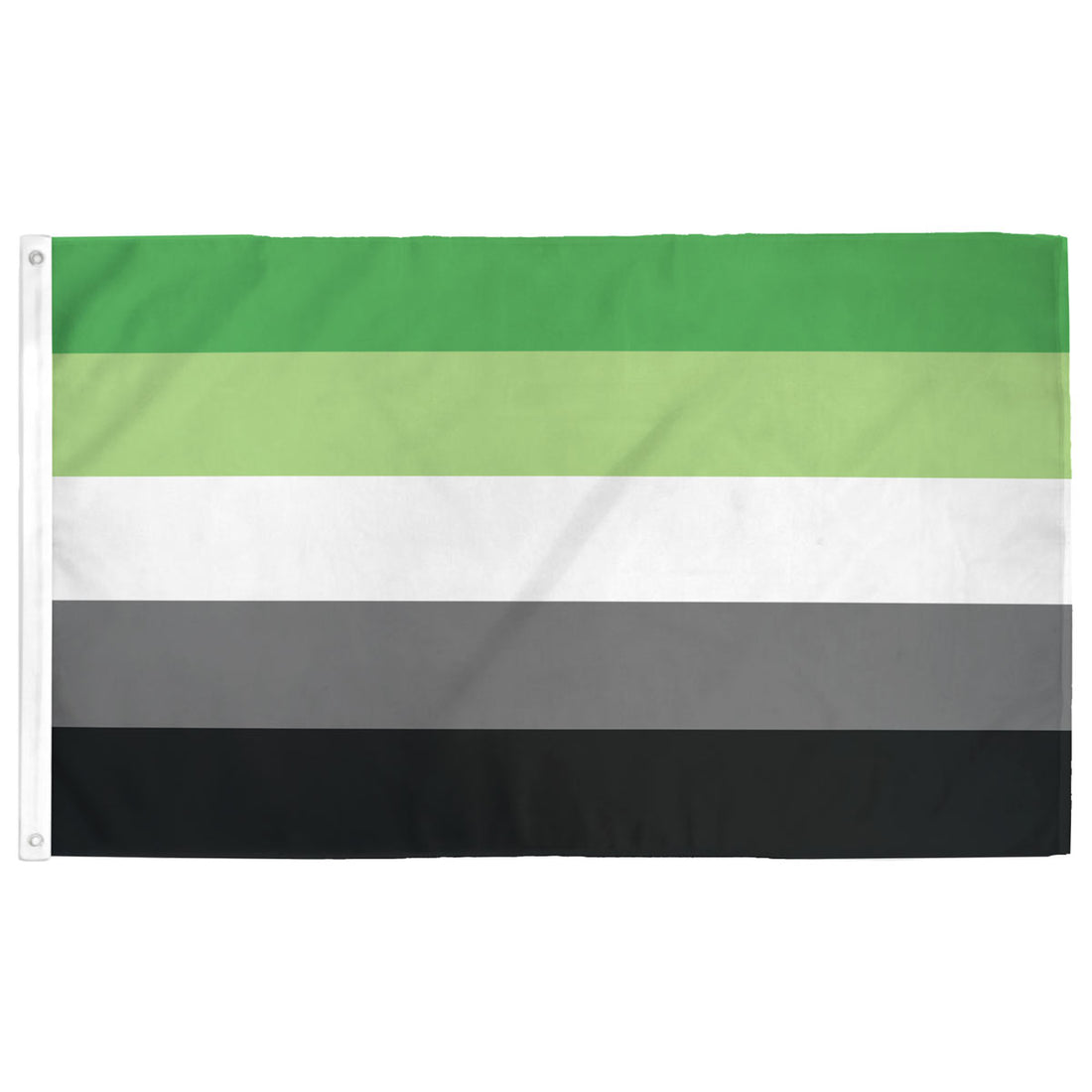 Aromantic (Aro) Pride Flag 3' x 5'