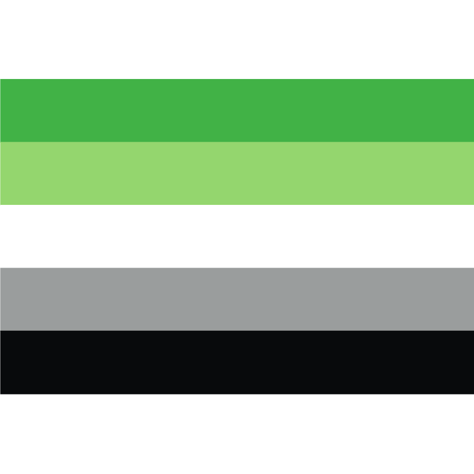 Aromantic Pride Sticker