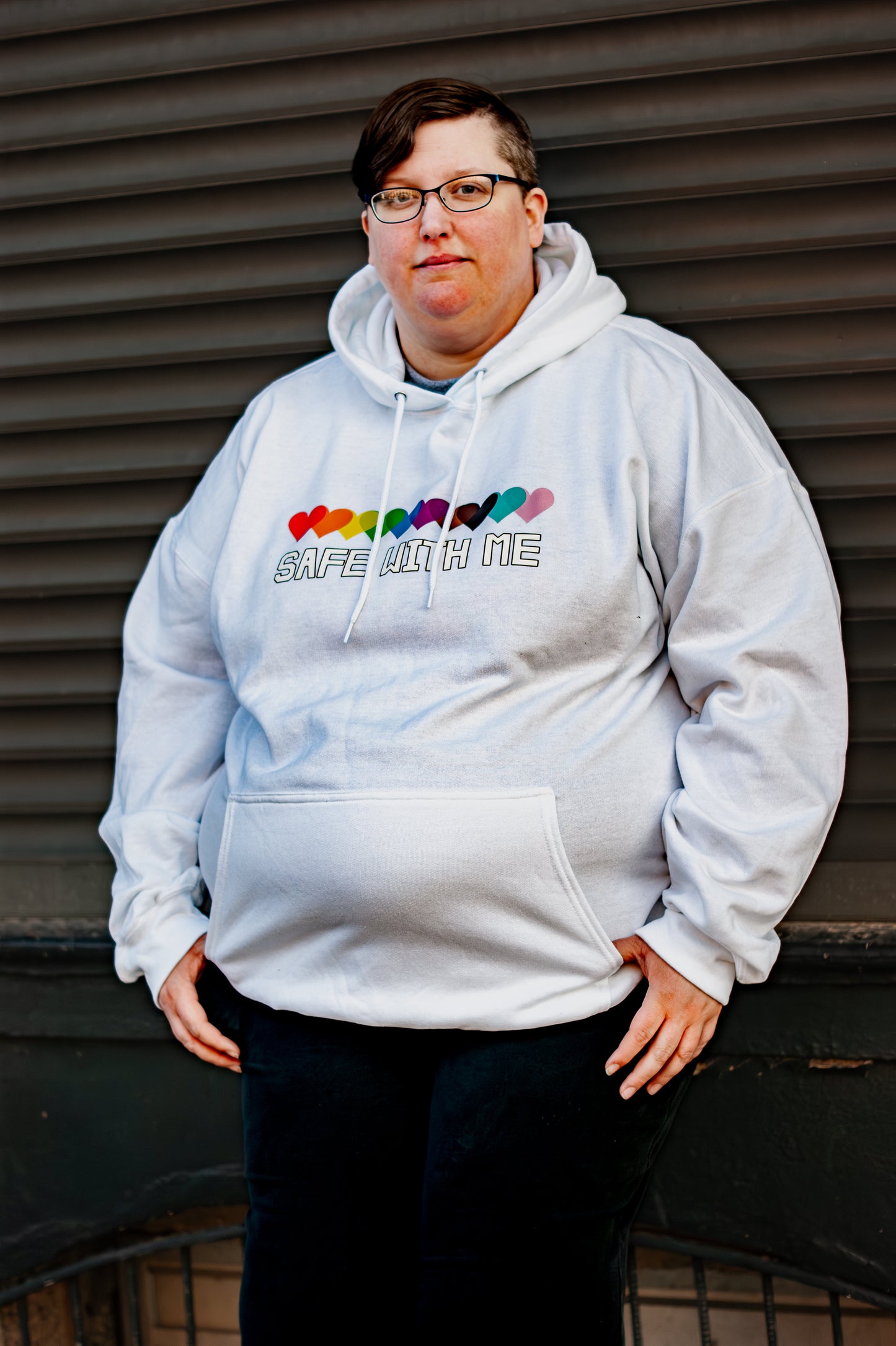 Safe With Me Hoodie Sweater | S - 4XL | Hooded Sweatshirt