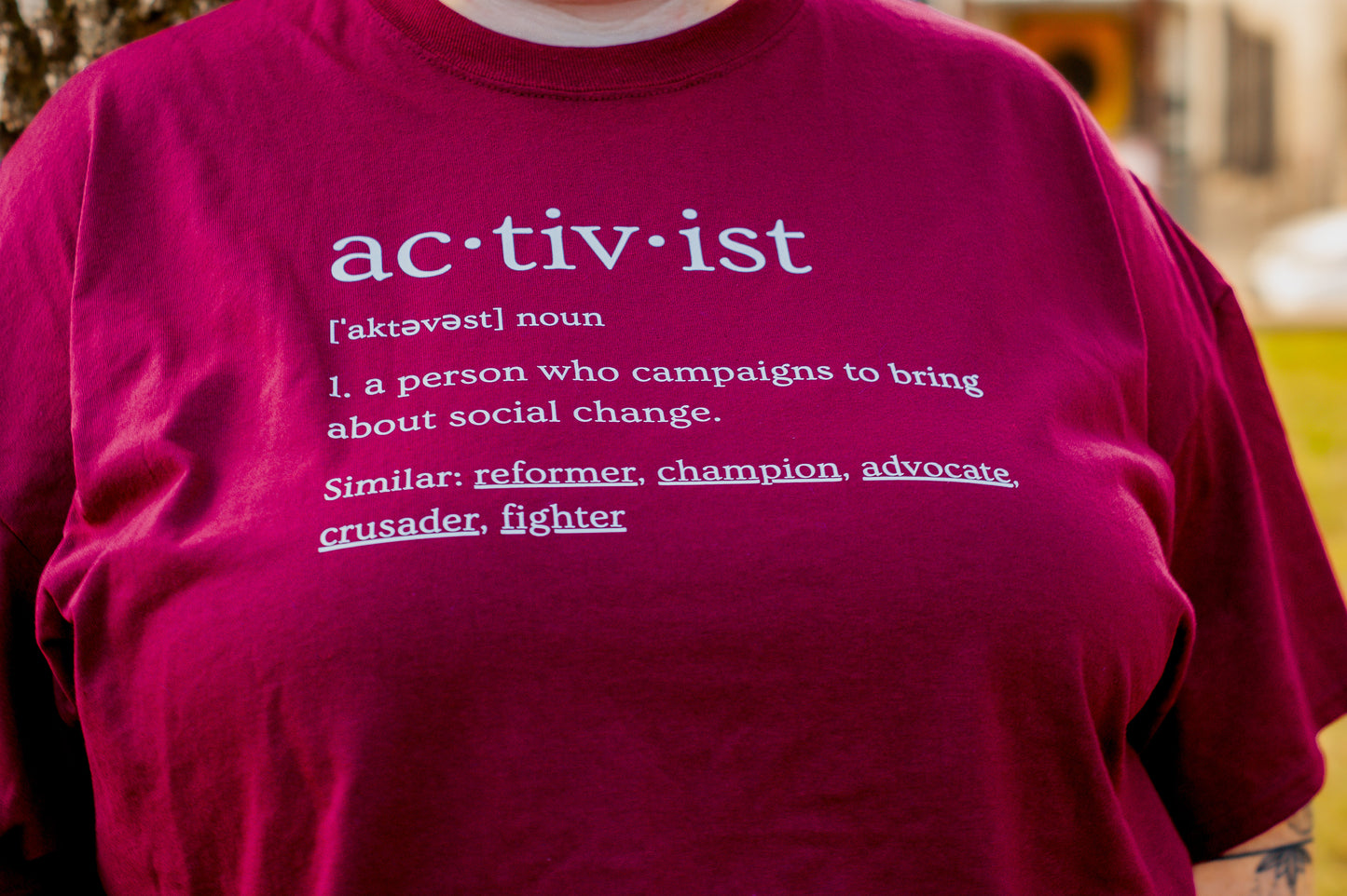 Activist T-Shirt | S - 6XL | Tee Shirt Casual