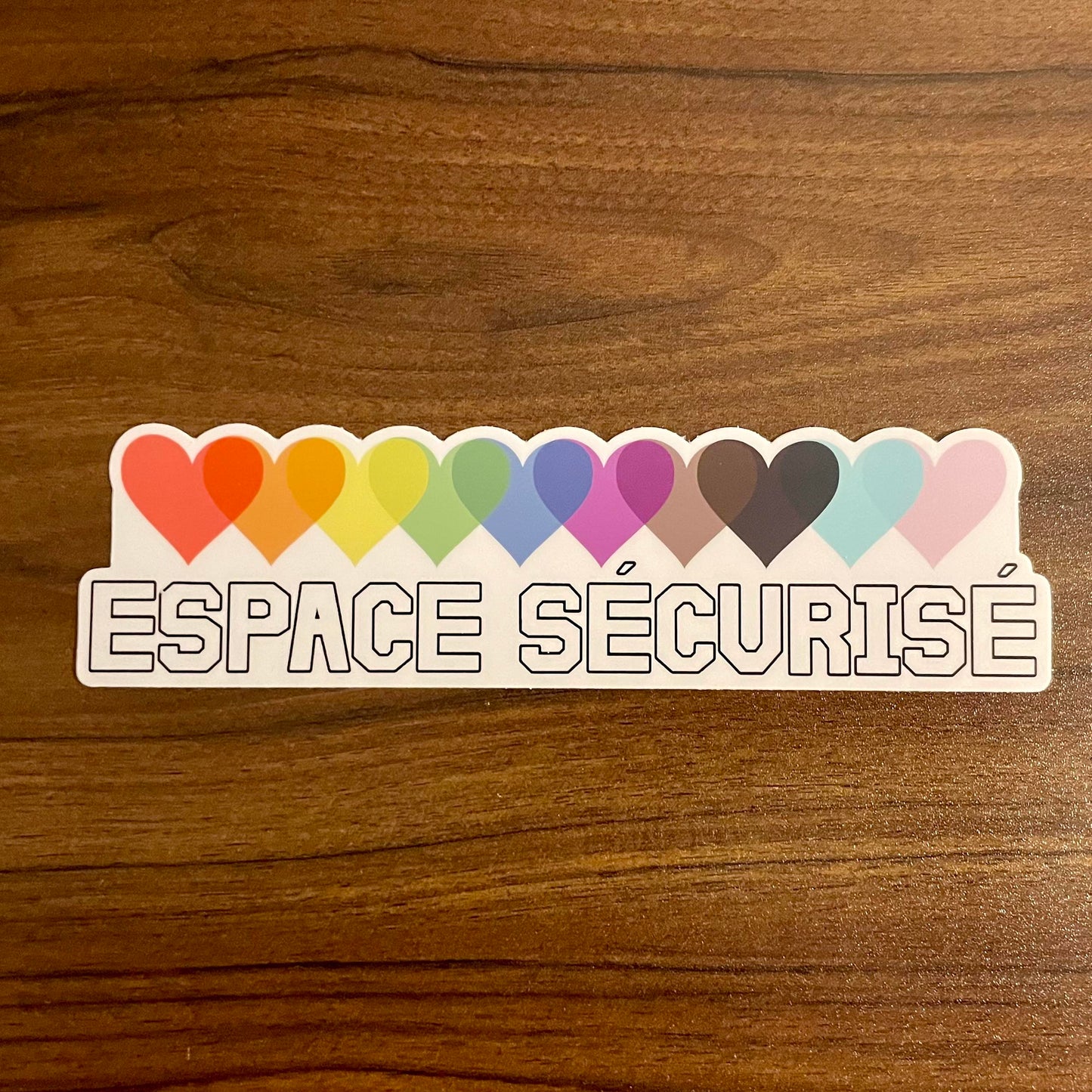 French Safe Space Sticker