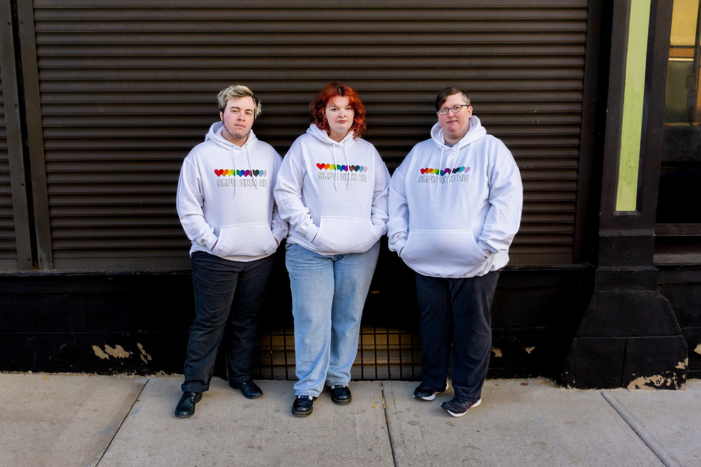 Safe With Me Hoodie Sweater | S - 4XL | Hooded Sweatshirt