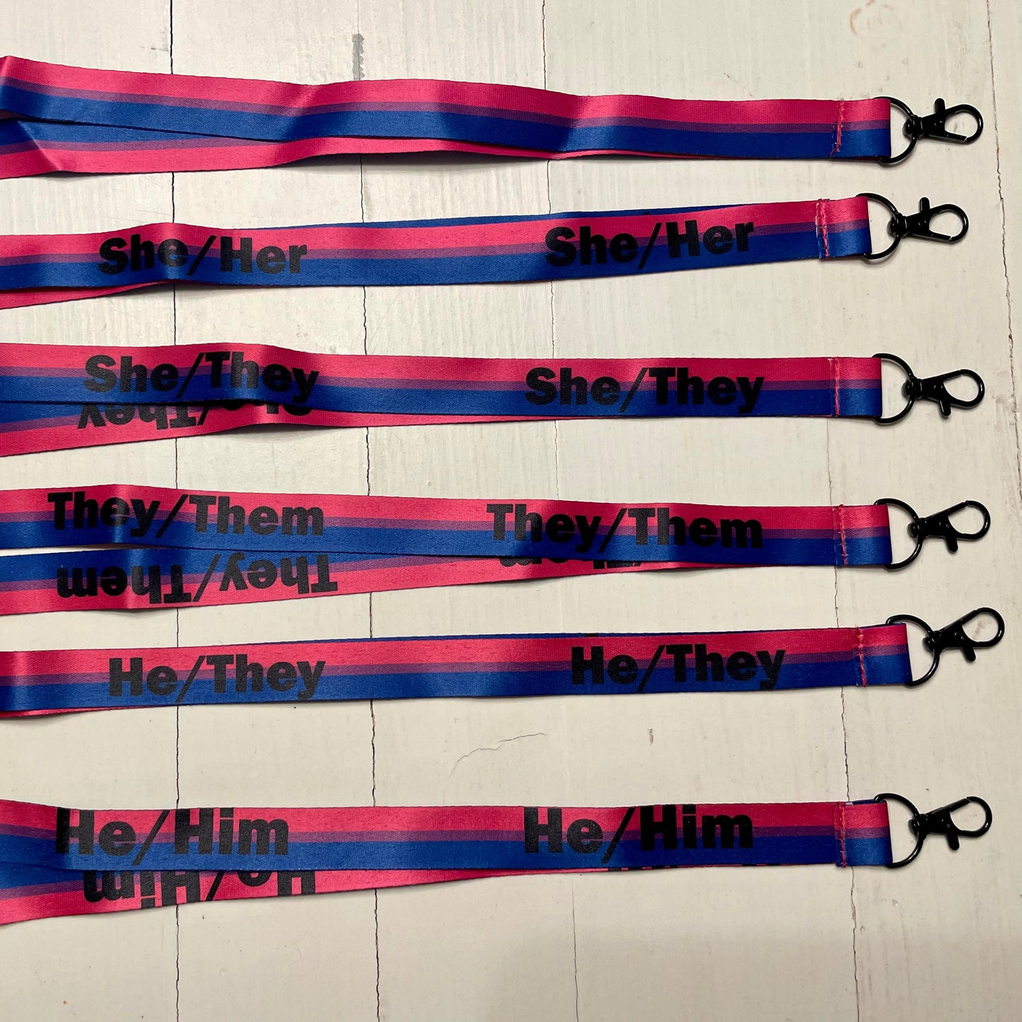 Bisexual Pride Lanyard