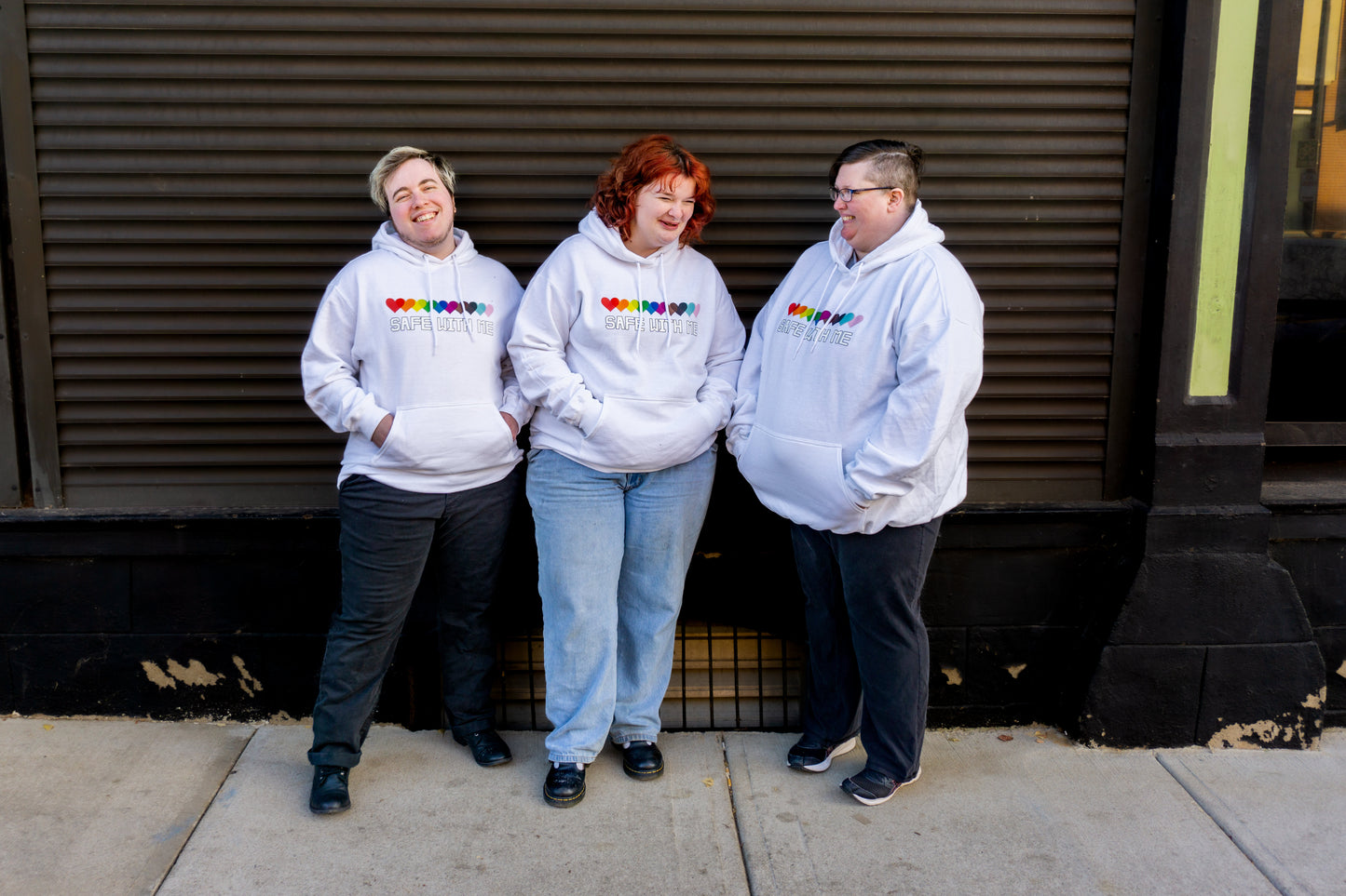 Safe With Me Hoodie Sweater | S - 4XL | Hooded Sweatshirt