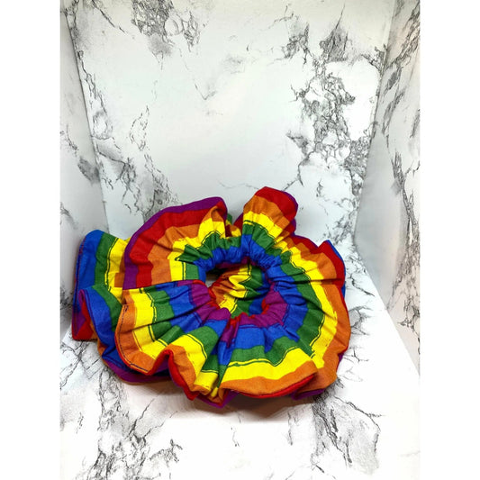 Rainbow Pride Flag Scrunchie