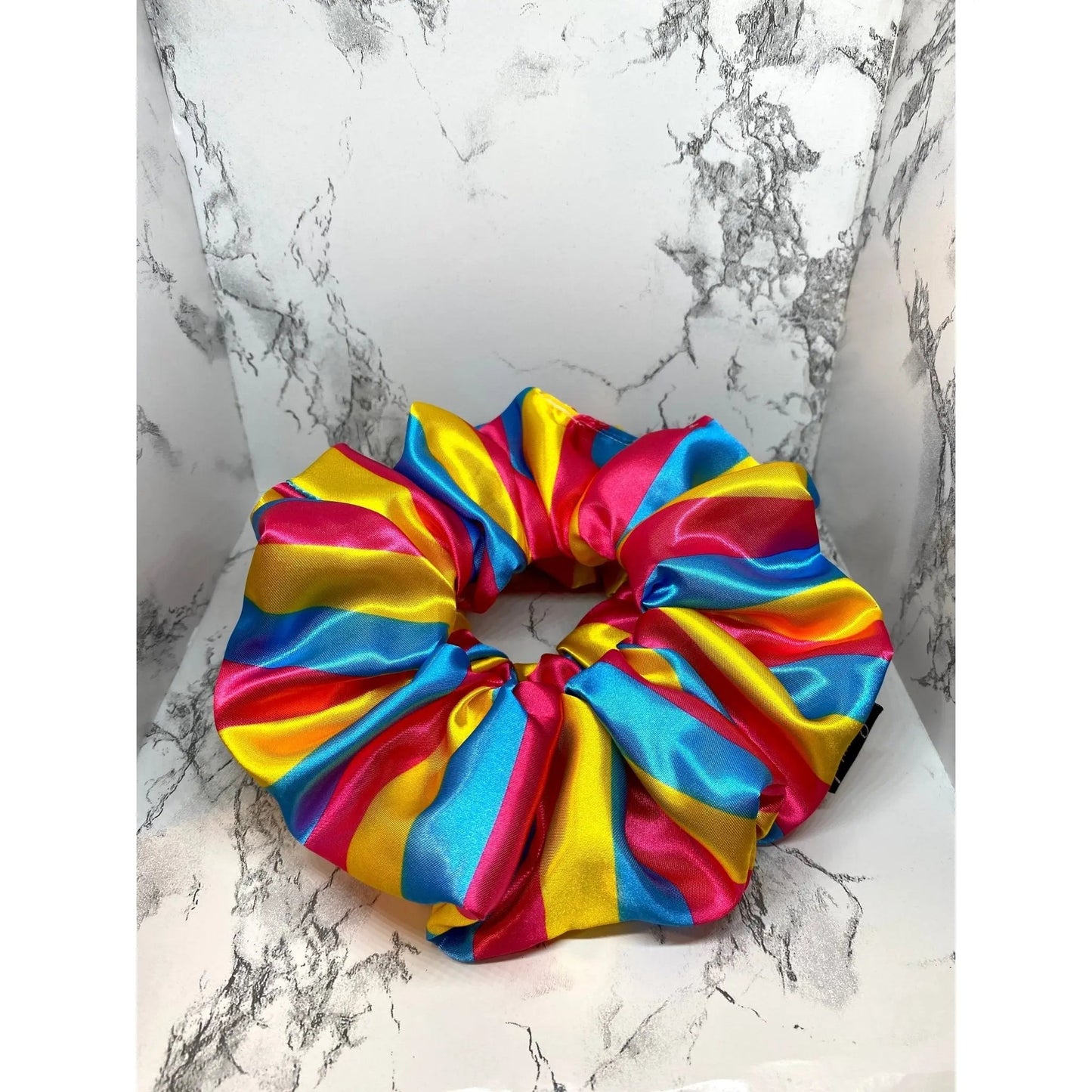 Pansexual Pride Flag Silk Scrunch