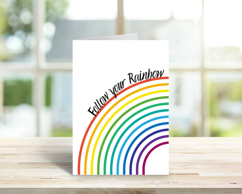 Follow Your Rainbow Card