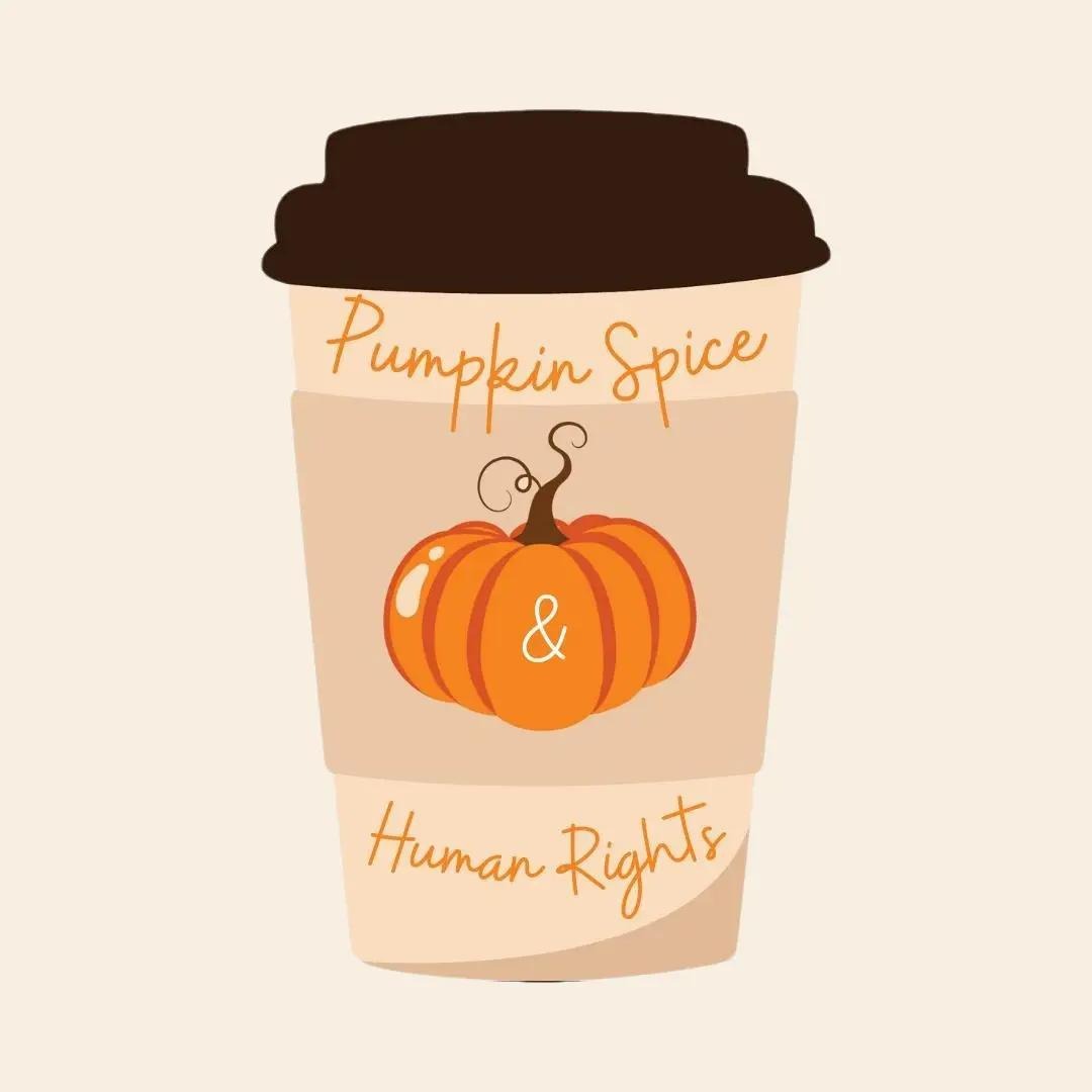 Pumpkin Spice & Human Rights Sticker