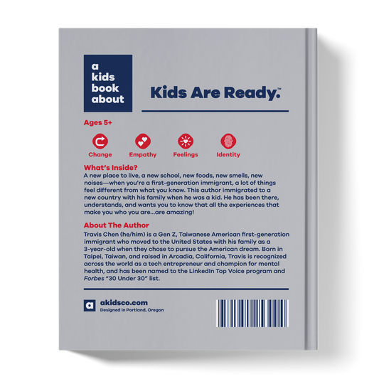 A Kids Book About First-Generation Immigrants