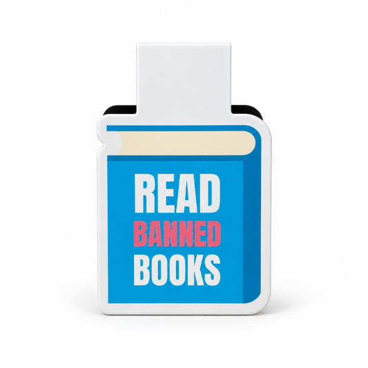 Read Banned Books Magnetic Bookmark
