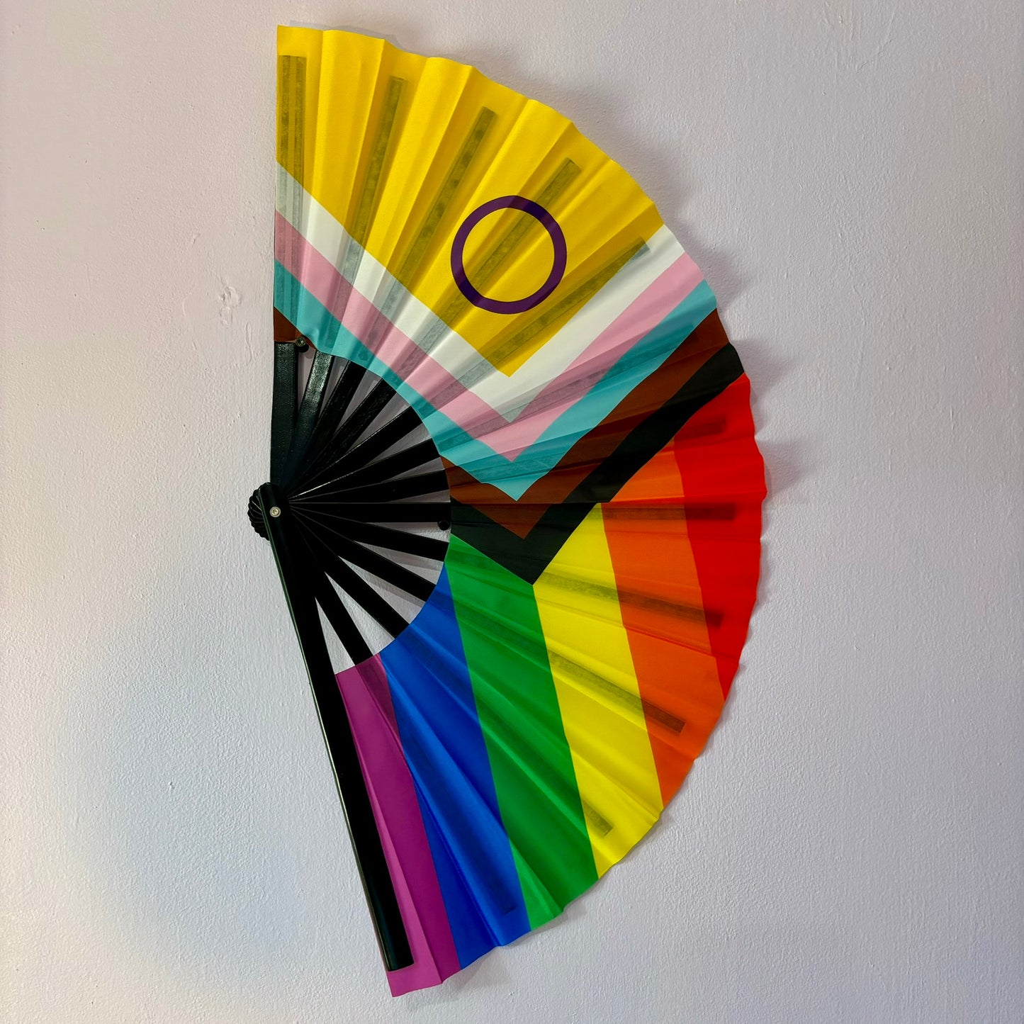 Pride Fans | Large Hand Fan