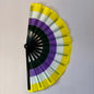 Non-Binary Pride Hand Fan