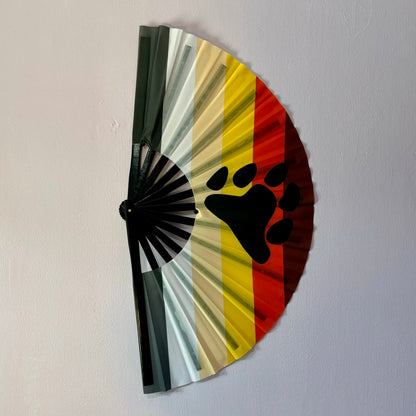 Bear Brotherhood Pride Hand Fan