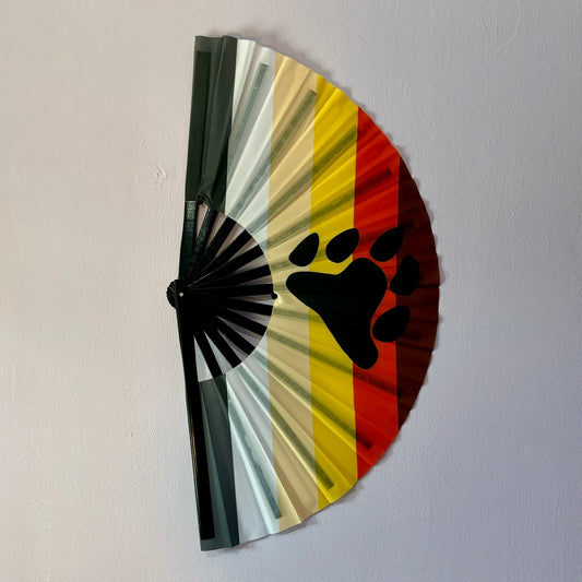 Bear Brotherhood Pride Hand Fan
