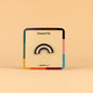Asexual Rainbow Enamel Pin
