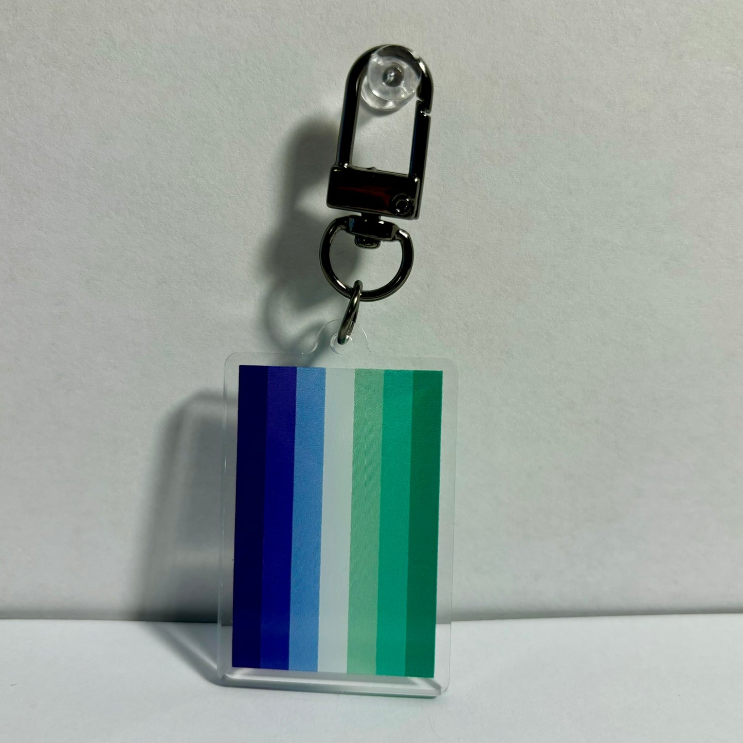 MLM/Gay Man Pride Flag Keychain