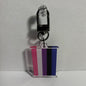 Genderfluid Pride Flag Keychain