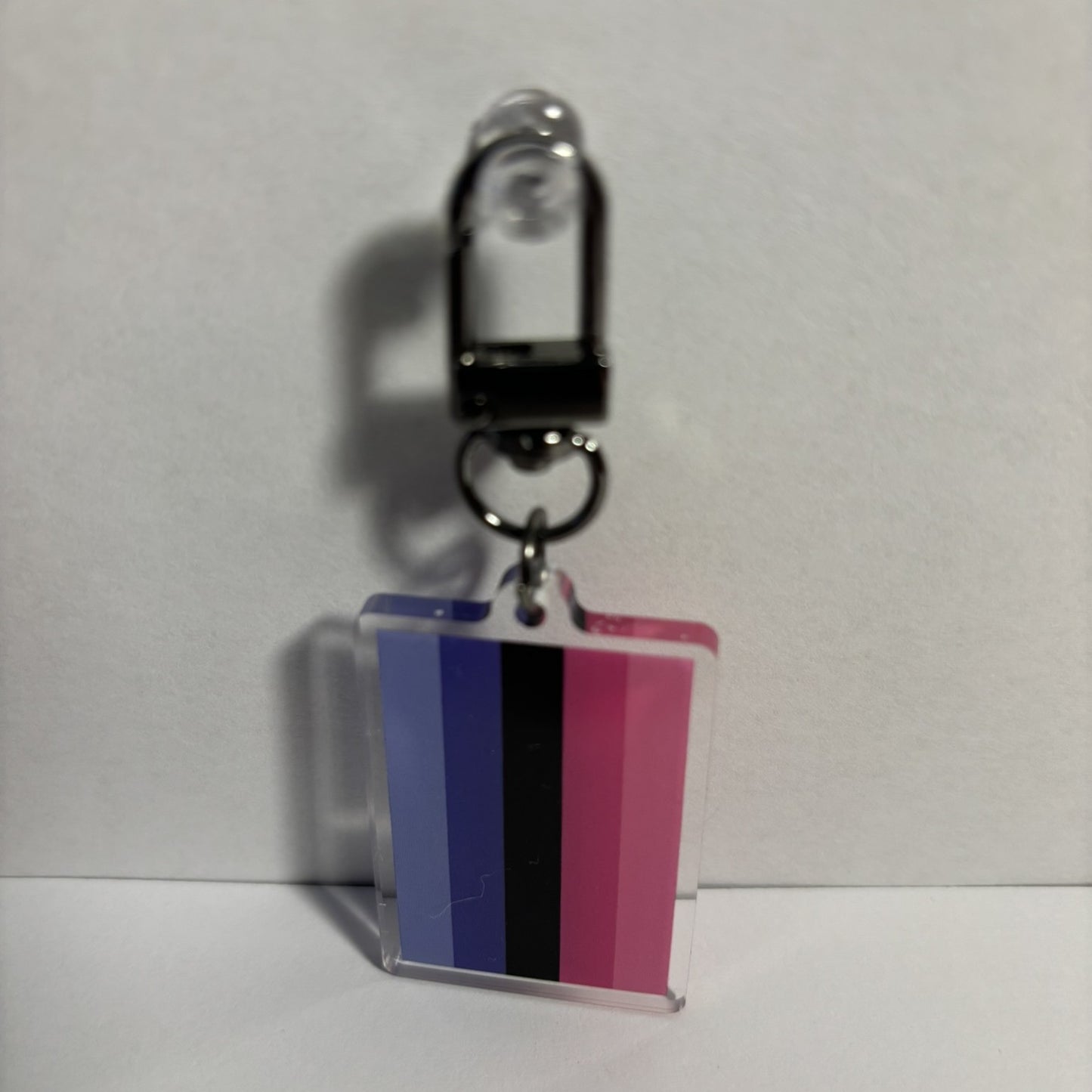 Omnisexual Pride Flag Keychain