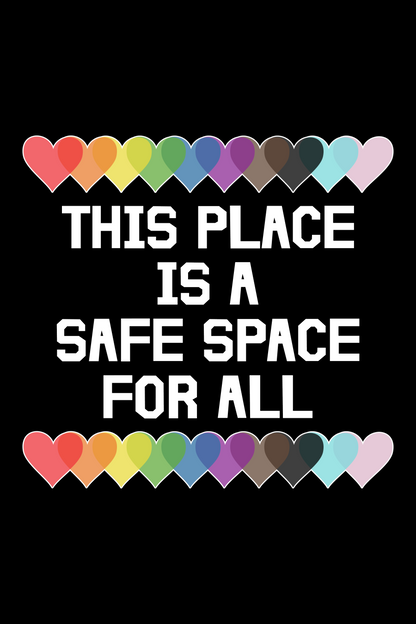 Safe Space Garden Flag
