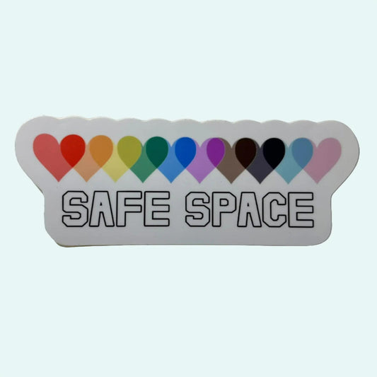 Safe Space Window Cling