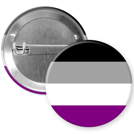 Asexual Pride Pinback Button