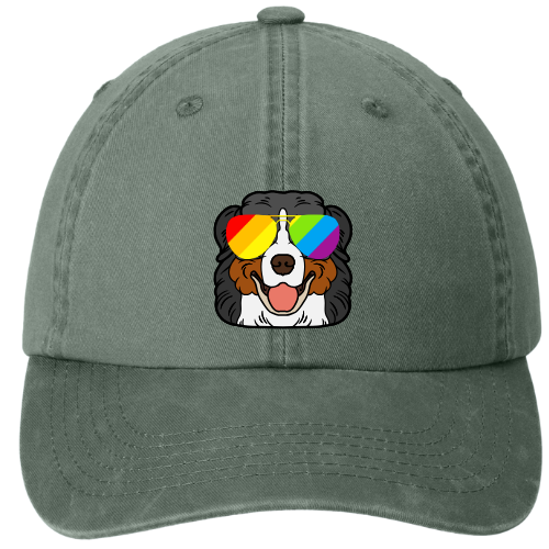 Garment washed Dad Hat - Berner