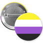 Nonbinary Pride Pinback Button