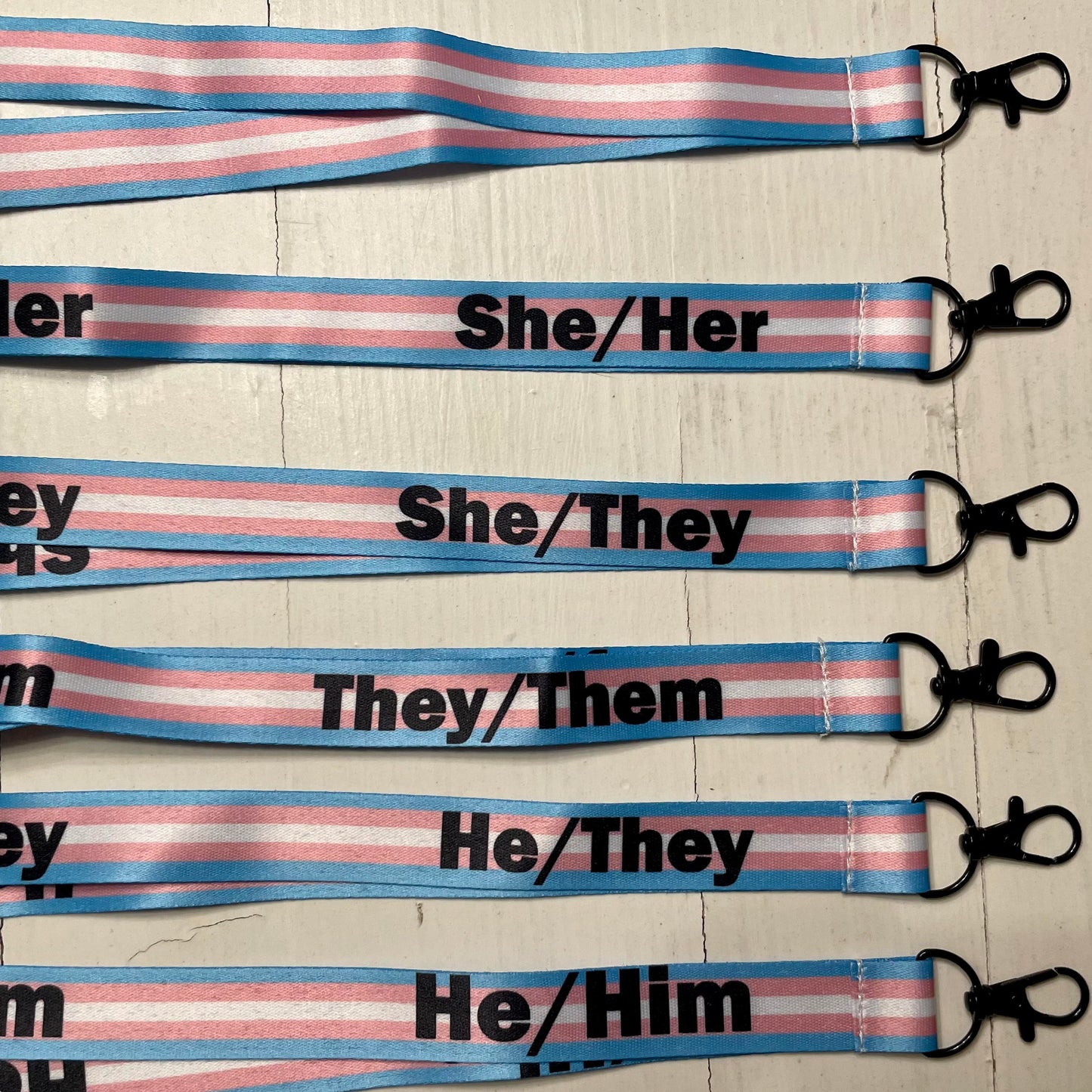 Transgender Pride Lanyard