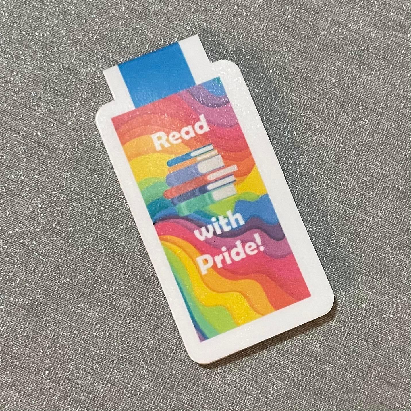 Read with Pride Magnetic Bookmark