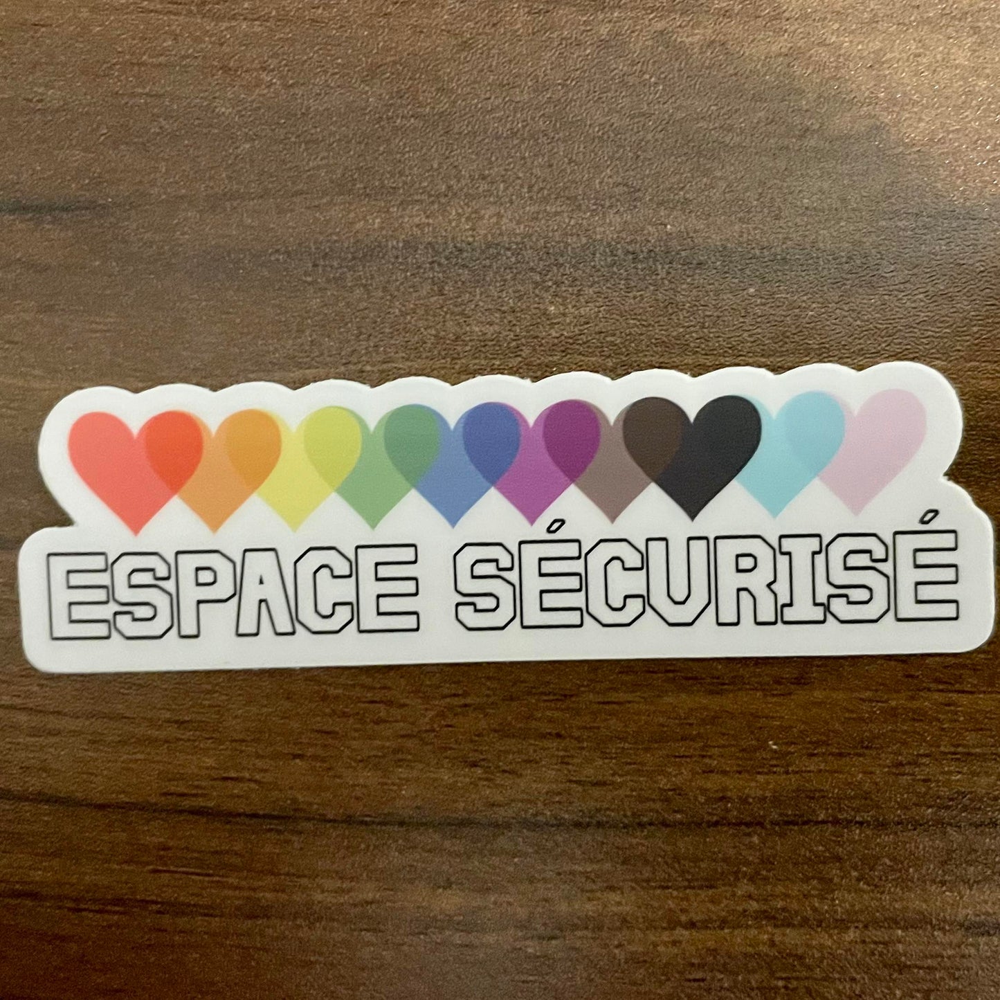 Mini French Safe Space Sticker