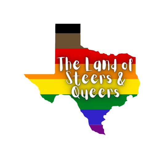 Texas Steers & Queers Sticker