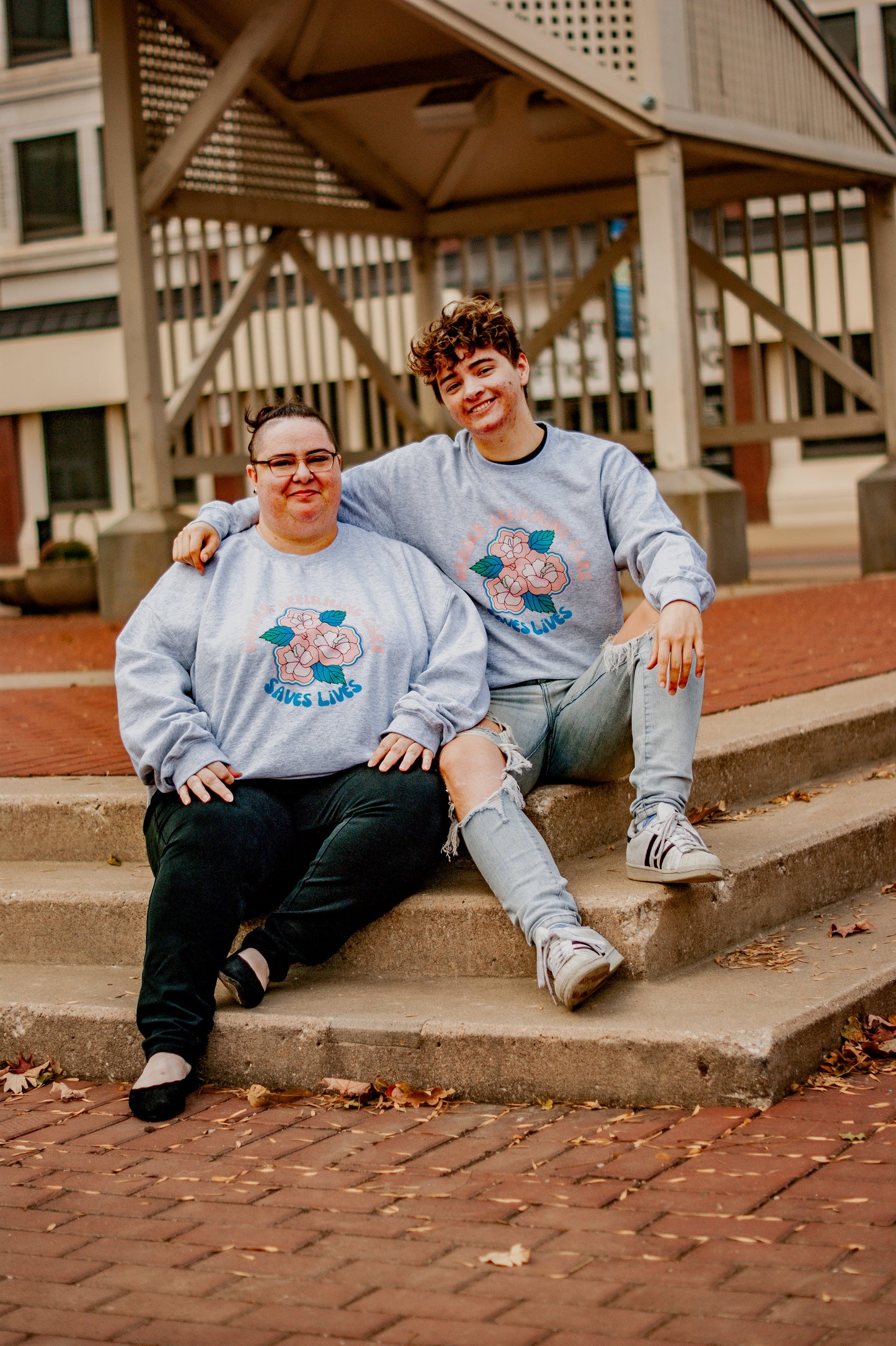 Gender Affirming Care Saves Lives Crewneck Sweater | XS - 5XL