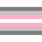 Demigirl Pride Sticker
