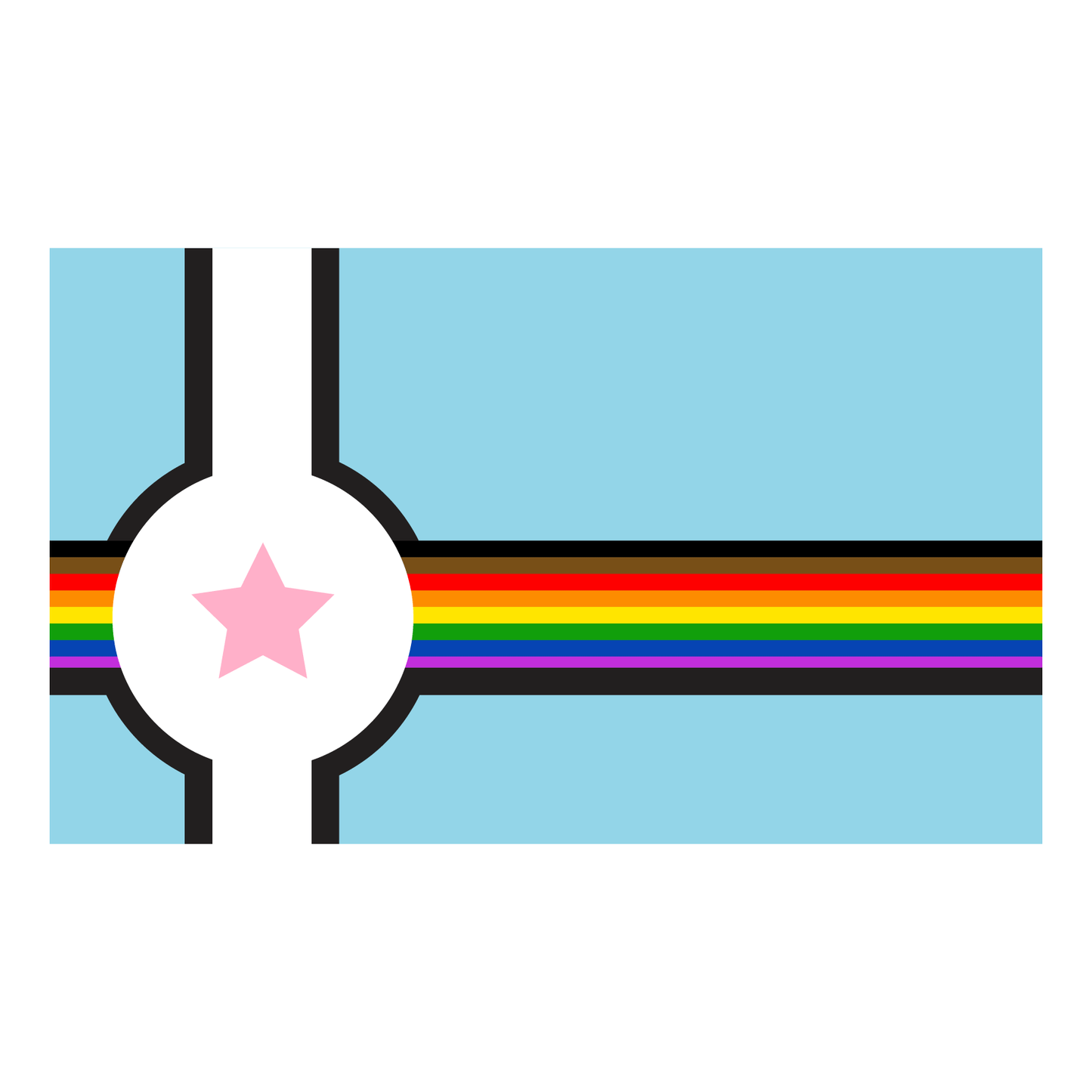 Joplin, MO Pride Flag Sticker