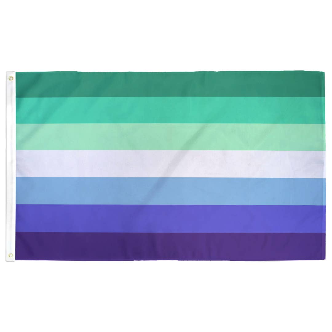 MLM (Men Loving Men) Pride Flag 3' x 5'