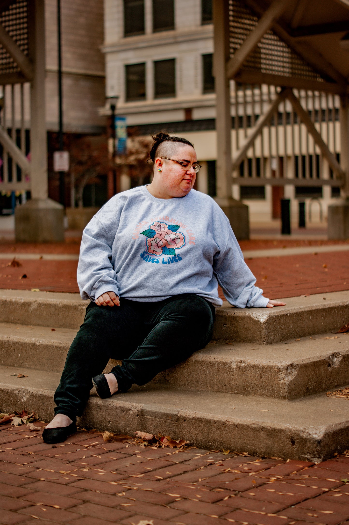 Gender Affirming Care Saves Lives Crewneck Sweater | XS - 5XL