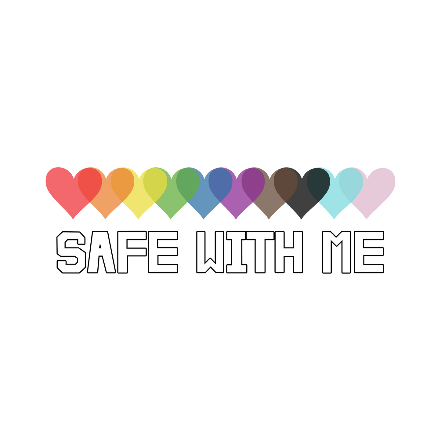 Mini Safe With Me Sticker