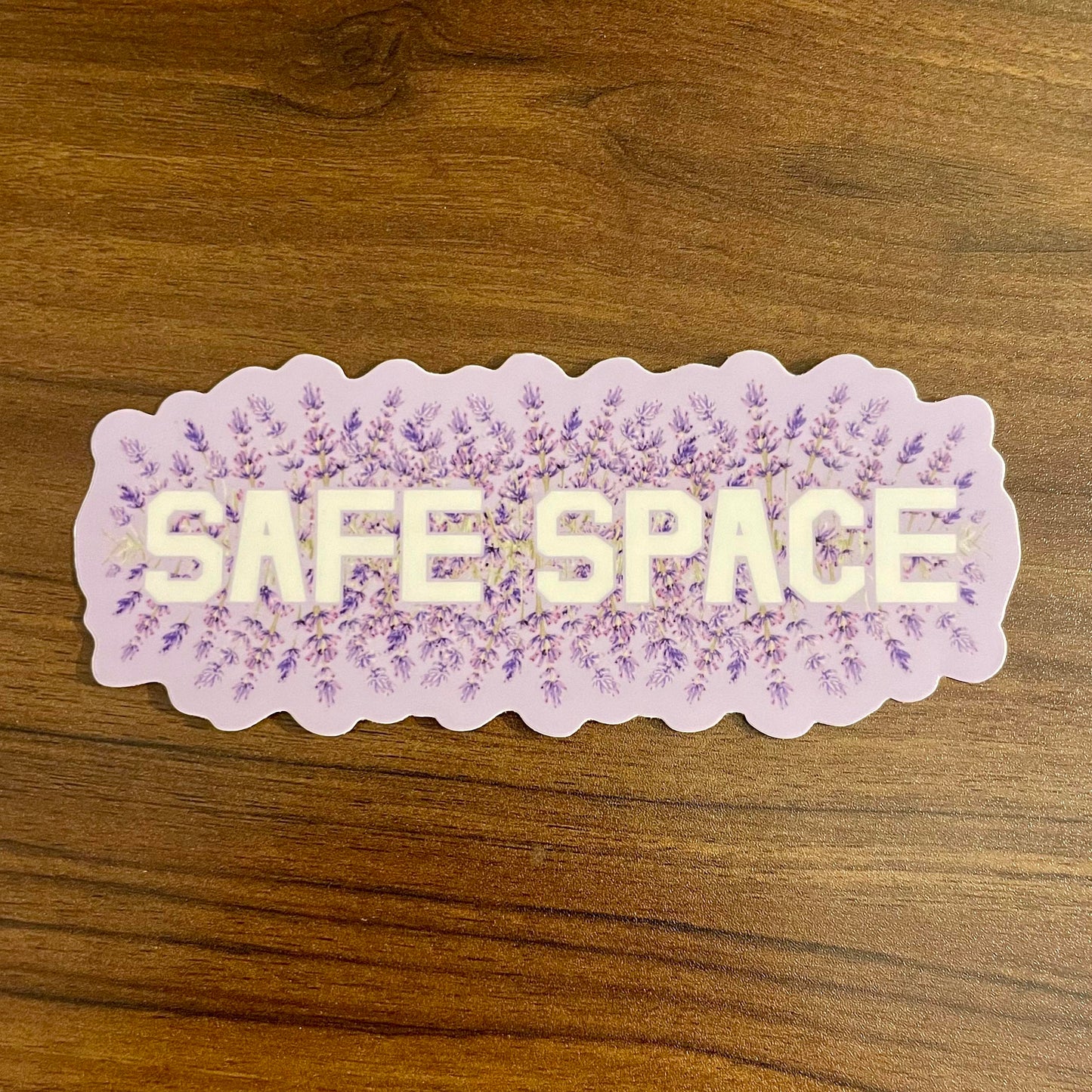 Lavender Safe Space Sticker