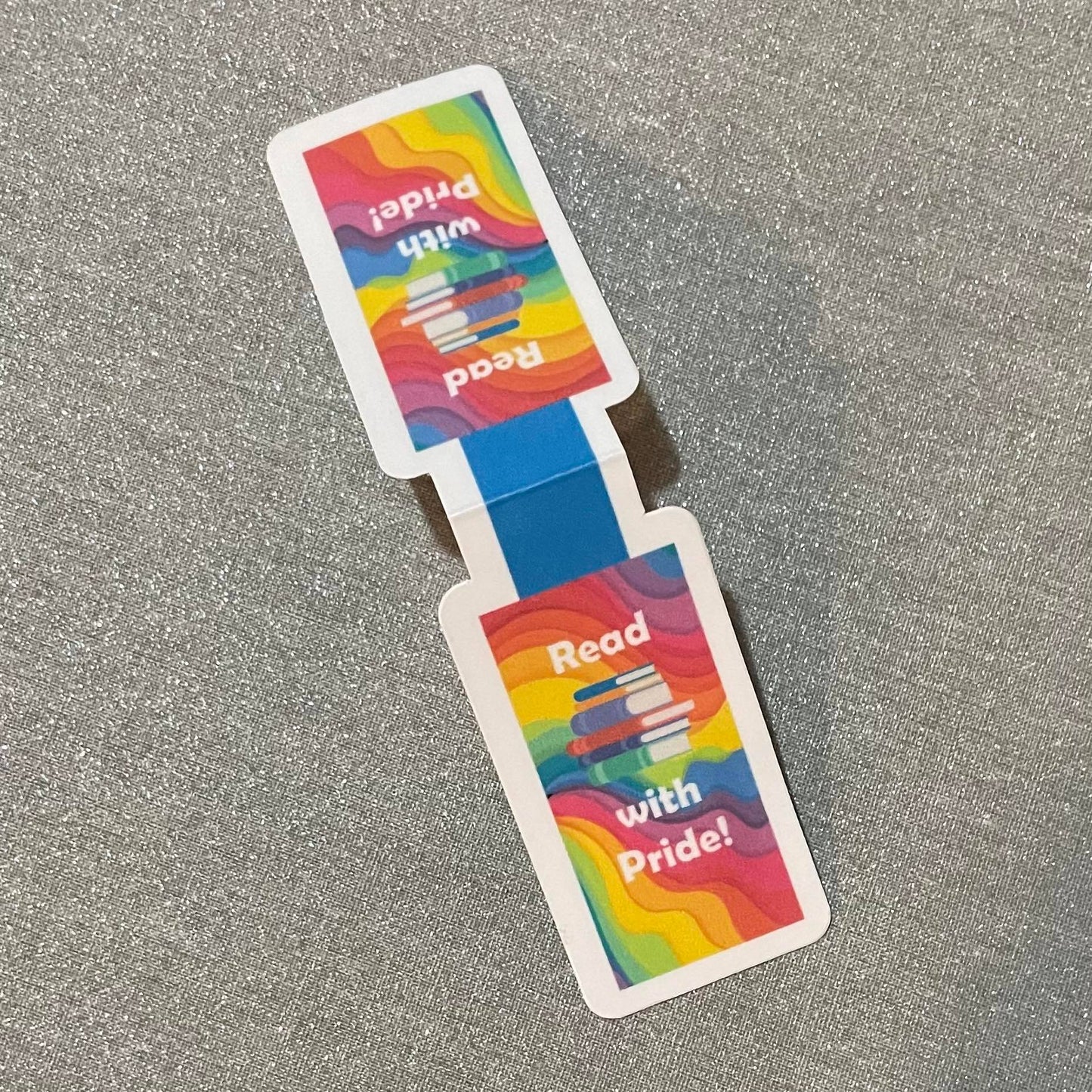 Read with Pride Magnetic Bookmark