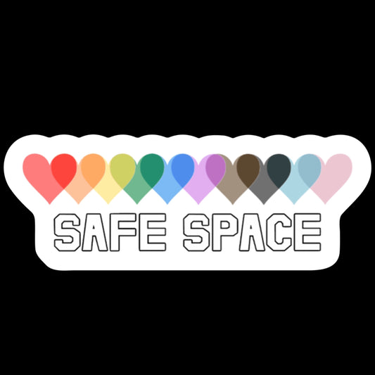 Mini Safe Space Window Cling