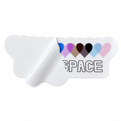 Safe Space Window Cling