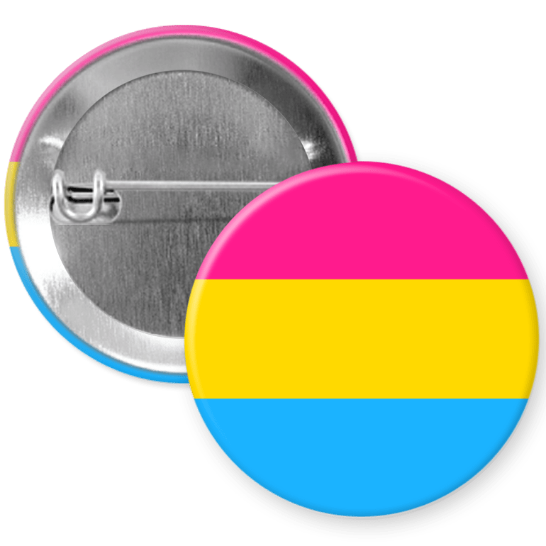 Pansexual Pride Pinback Button