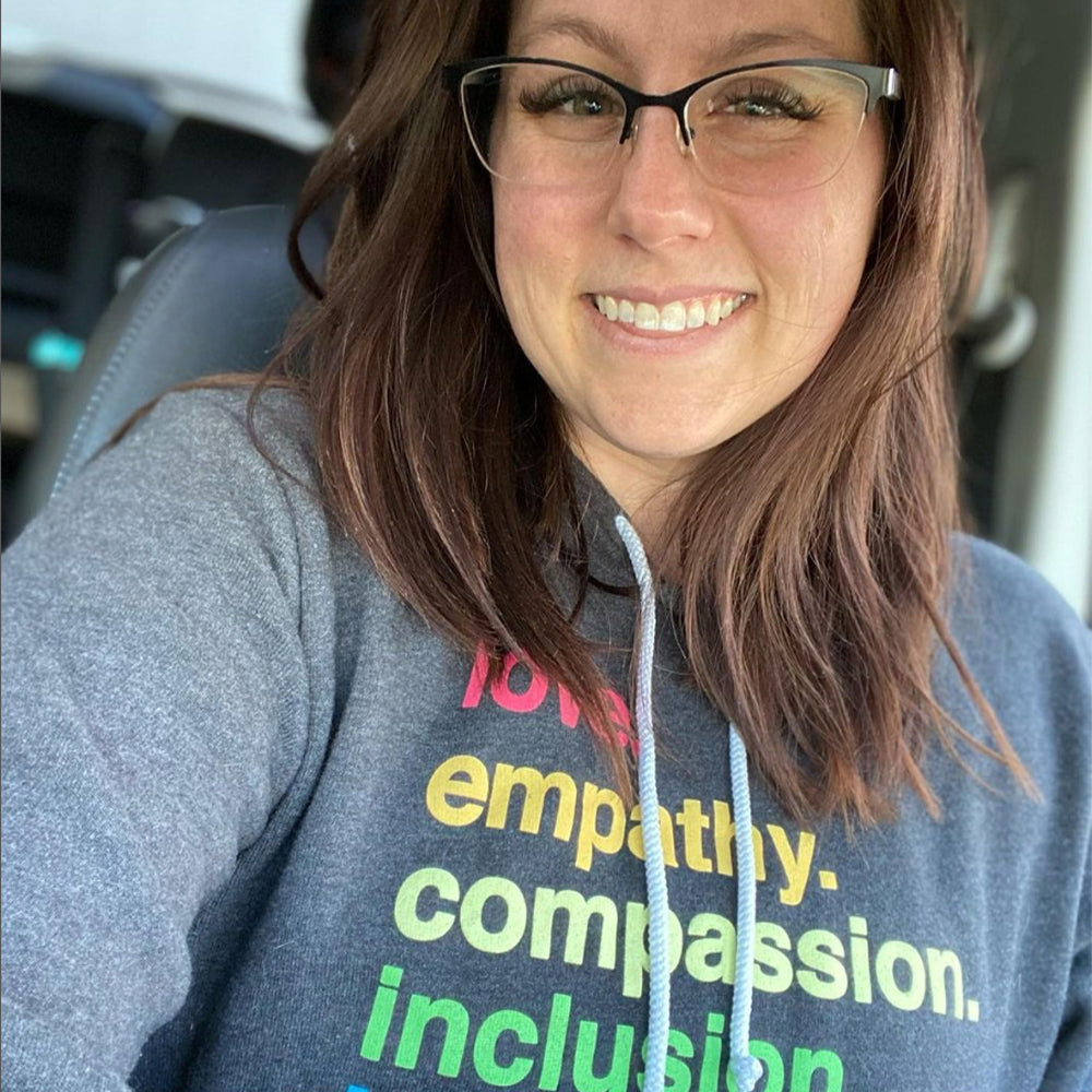 'Kindness Is' Pride Pullover Fleece