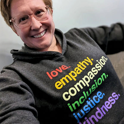'Kindness Is' Pride Pullover Fleece