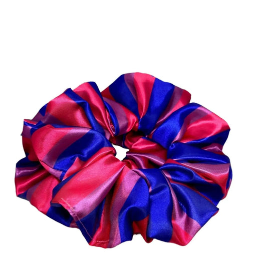 Bisexual Pride Flag Silk Scrunchie